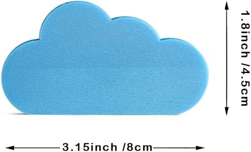 Miniatura 2 de Bonitas notas adhesivas transparentes, autoadhesivas, extraíbles, impermeables, divertidas, coloreadas, paquete de 6