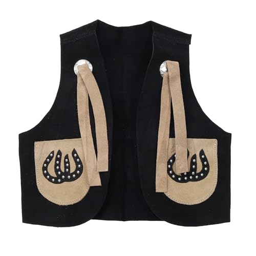 Conjunto Showman para niños, chaqueta y chaparreras de gamuza miniatura 2