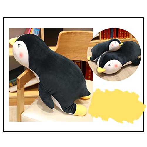 pelúcia pinguim/bicho-preguiça, animal pelúcia super macio para alívio do estresse, travesseiro pelú