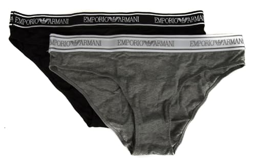 Slip caleçon Femme Emporio Armani lot de 2 culottes confort coton