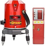 EK-253DP PSE認証★FUKUDA 福田 フクダ 3ライン レーザー墨出し器 標準セット レーザー墨出し器/レーザー墨出器/レーザーレベル/レーザー水平器/レーザー測定器/墨出し/墨出し器/レーザー墨/墨だし器/3ラインレーザー墨出し器★日本語説明書 (標準セット＋受光器)