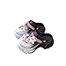 Women's Fashion Clogs, Thick Soft Sole Two-Way Clogs, Breathable Beach and Garden Clogs (Star White,7.5)