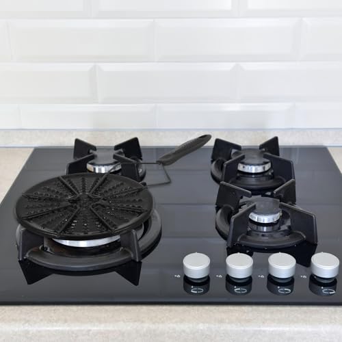 Plaque de cuisson uniforme et diffuseur de chaleur émail pour protéger la casserole - 7