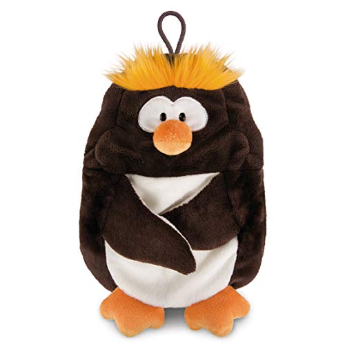 NICI Frizzy und Plüsch-Pinguin-Wärmflasche, 350 ml