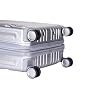 Le Maurice & Co - Alumax, Carbon Silver, Spinner Hardside Luggage - Suitcase Hardshell Lightweight w/ TSA Lock, Carry On 20