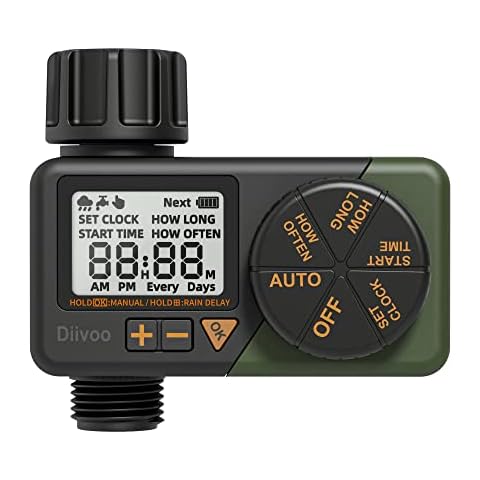 Diivoo Programador de riego automático Cover