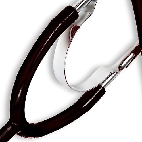 Gima - Doppelkopf-Stethoskop TRAD, Erwachsene, Y Farbe Schwarz, Pavilion Ø 43,5 mm, Glocke Ø 30 mm Außengröße, Latexfrei, CE-Medizinprodukt