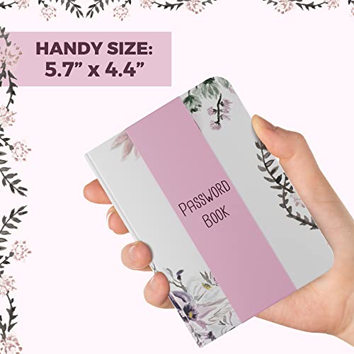 Zicoto ZIC-PWBOOK2-91 Beautiful Floral Password Book thumb #5
