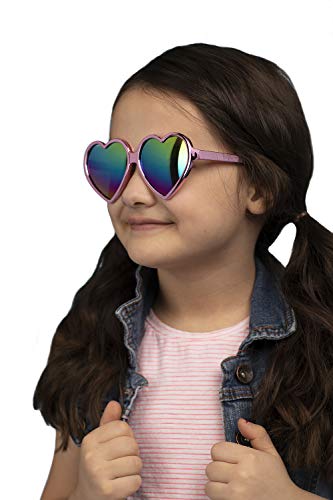 ARKAID Girls Heart Shaped Sunglasses PInk Arkaid UV 400 Sun Protection One Size Fits Most Kids4