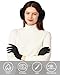 Senker Fashion Winter Ear Muffs Gloves for Women Foldable Warm Earmuffs Faux Fur Fluffy Warmers Covers Headband Cold Weather