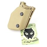 Worldshopping4U Tactical Airsoft Outdoor Multiángulo velocidad correa Pistola Revista Bolsa IPSC Competencia Kit de caza Adecuado para IPSC (TB971-DE)