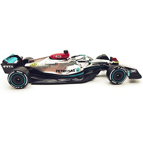 Modelo de coche 1:43 2022 F1 AMG W13 Lewis Hamilton miniatura 4