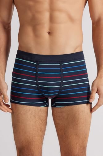 Man's Multicolored Stripe Print Superior Cotton Boxers2