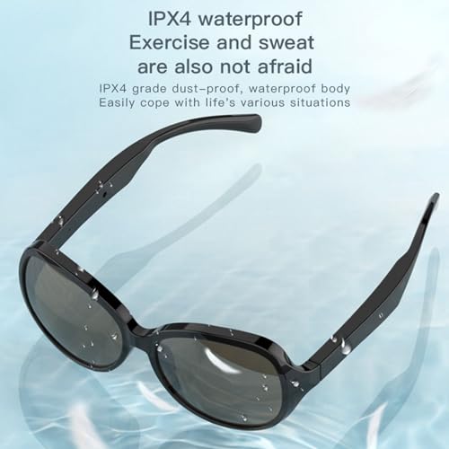 Lunettes de soleil connectées cyclisme et conduite avec micro antibruit et bluetooth - 4