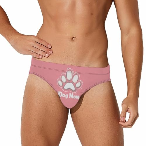Dog Mom Men's Swim Trunks Briefs Swimsuit Swimwear Bathing for Underwear Beach