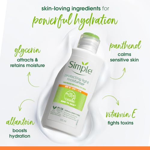 Simple Kind To Skin Protecting Light Moisturiser 125 ml SPF 15 - Image 7