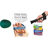 IronMind Strong and Healthy Hands Kit: Egg, Bands & Wrist Defender - Rehabilitation/Prehabilitation