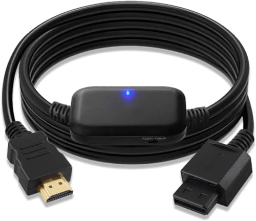 Wii HDMI ϊA_v^ P[u 1080P/720PΉ - Wii HDMIRo[^ 掿 𑜓xGnT[ vOAhvC S-VideoΉ ׂĂWii\[hiNTSC 480i/480p, PAL 576ij[2M]