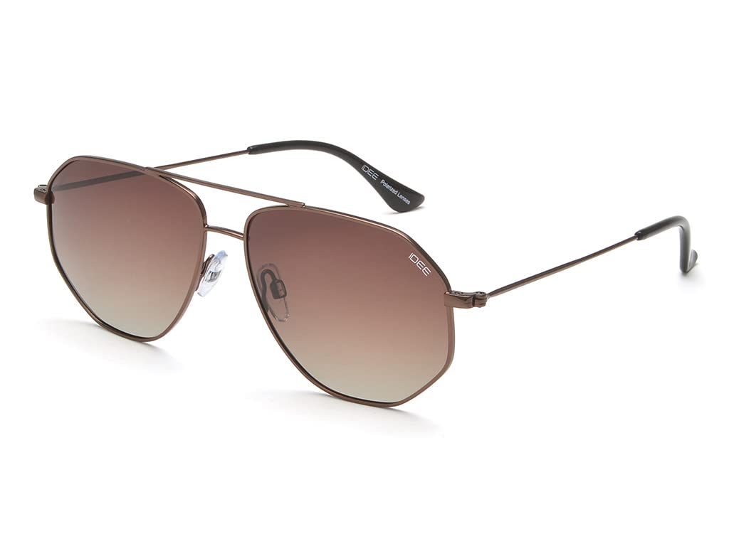 IDEE Gafas de sol para hombre, 100 % protegidas contra rayos UV