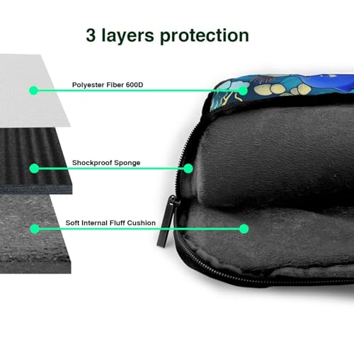 Bolso bandolera para laptop con diseño de mundo submarino miniatura 4