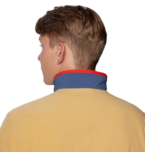 Columbia Men's Sequoia Grove Half Zip Fleece, Light Camel/Dark Mountain/Collegiate Navy/Spicy, X-Large - Image 7