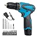 12V Akkuschrauber Set, Bohrschrauber Mit 1x 2000mAh Akkus, 50 N.m Max Akku Bohrmaschine, Drehmoment auf 25+1 Stufen, mit 16PCS Zubehöre für Haus und Garten DIY Projekt akku%2CErsatzakku günstig Kaufen-12V Akkuschrauber Set, Bohrschrauber Mit 1x 2000mAh Akkus, 50 N.m Max Akku Bohrmaschine, Drehmoment auf 25+1 Stufen, mit 16PCS Zubehöre für Haus und Garten DIY Projekt