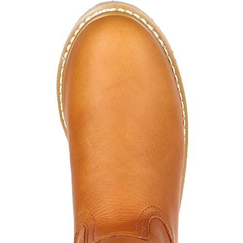 Georgia Boot Wedge Work Wellington, Barracuda Gold, Size 8.5(M) by Georgia Boot - Used condition - US$141.25