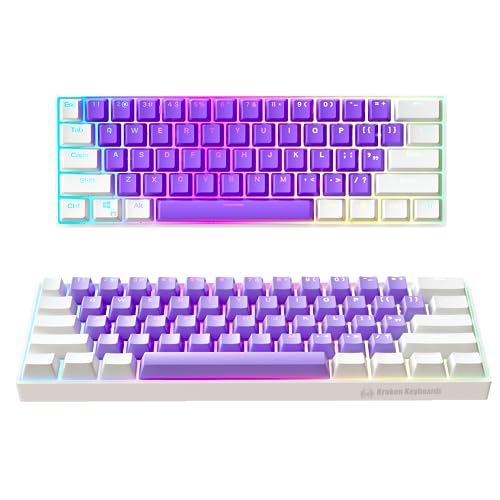KRAKEN KEYBOARDS Purple Cloud Edition Kraken Pro 60 | zCg&p[v 60%zbgXbv\ JjJQ[~OL[{[h PCAXboxAPlayStationAMACł̃Q[p(p[vN