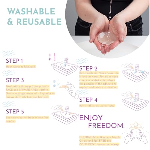 Nipple Covers (6 cm) Sweat Proof 100% Silicone Adhesive Breast Pasties3