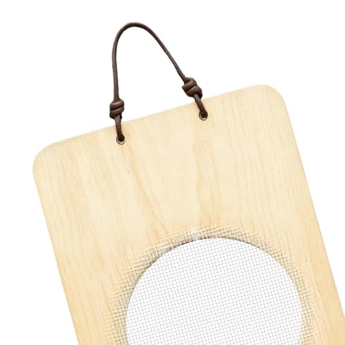 Panier à suspendre vertical en bois pour orchidées gain de place mural - 8