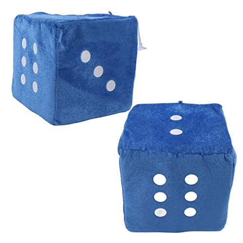 Almofada cúbica Stuffed Dice, presentes de aniversário, decoração de sofá, confortável de pelúcia pa