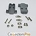 Connectors Pro Pc Accessories 10 Sets Solder Cup DB9 Female + Plastic Hoods, 9 Pins D-Sub Connector & Hood Set, 20-Pack (10 DB9 Females + 10 Hoods)