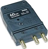 Marinco 60M Bates Stage Pin 60 Amp,125 Volt, Male Inline