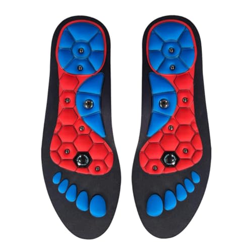 Insoles | Acupressures Magnetic Acupressures Insoles for Foot Pa-in Reliefs | Magnetic Insoles | Insoles for Weight Loss | Orthopedic Insoles for Men and Women