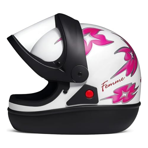 Capacete San Marino Automático Original Taurus Forração Nova (Femme Branco, 56)
