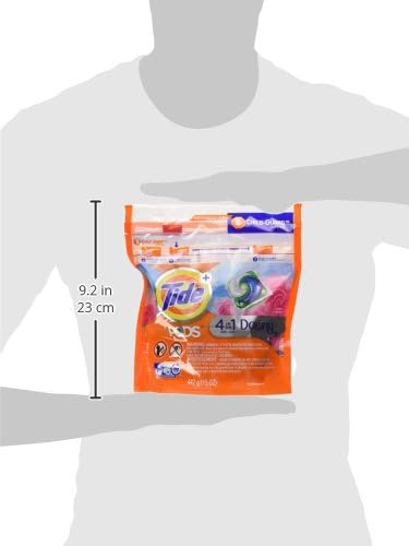 Tide PODS Downy HE Turbo Laundry Detergent Pacs, 15 Count Bag
