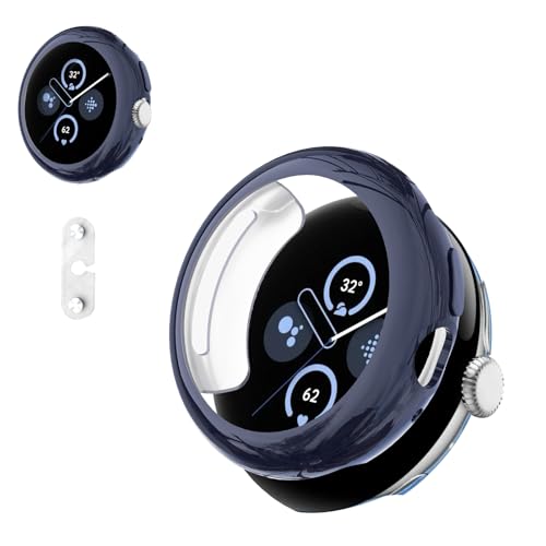 KONXISA Google Pixel Watch 4 45mmX}[gEHb`pP[X _炩TPUfރJo[ [d⏕t pیX}[gEHb`Jo[ ϏՌ h~ XN[veN^[VFAu[