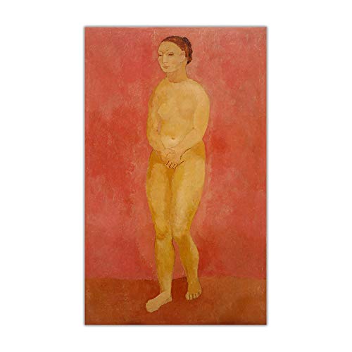 HUUDNHYK Cuadro de Picasso Mujer Desnuda de pie Cover