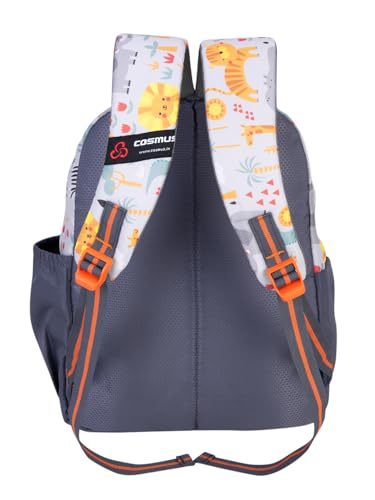 Image of COSMUS TINY TOTS ANIMO Printed School Bag 20L - 16 inches Kids Backpack ideal for Boys and Girls of Age Group 2-5 yrs | Student Casual Daypacks