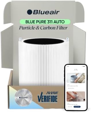 BLUEAIR Blue Pure 311 Genuine Replacement Filter, Particle and Activated Carbon, fits Blue Pure 311 Air Purifier (Non-Auto) image 5