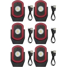 Maxxeon MXN00810 WorkStar Cyclops USB-C Rechargeable LED Work Light, Pack of 6 Lights