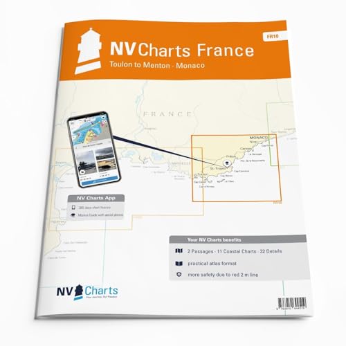 NV Charts Atlas Toulon à Menton FR10