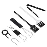 Matériaux de qualité supérieure : fabriqués en ABS et acier inoxydable, les outils offrent durabilité et facilité d'utilisation. Les matériaux robustes protègent les parties sensibles de vos appareils.