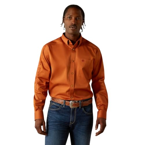 Image of ARIAT Team Logo Twill Classic Fit Shirt