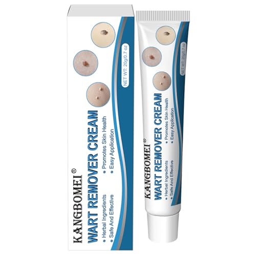 Crème anti-verrues, kit d'élimination des acrochordons, convient aux mains et aux pieds (20g)