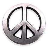 StockPins Peace Symbol Lapel Pin - Peace Pin and Hippie Pins for Backpack Pins and Hat Pins, Groovy