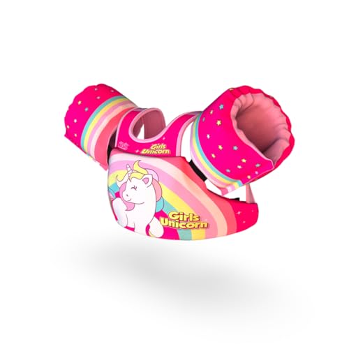 NASH, Boia Infantil com Colete Salva Vidas Unicórnio Nash