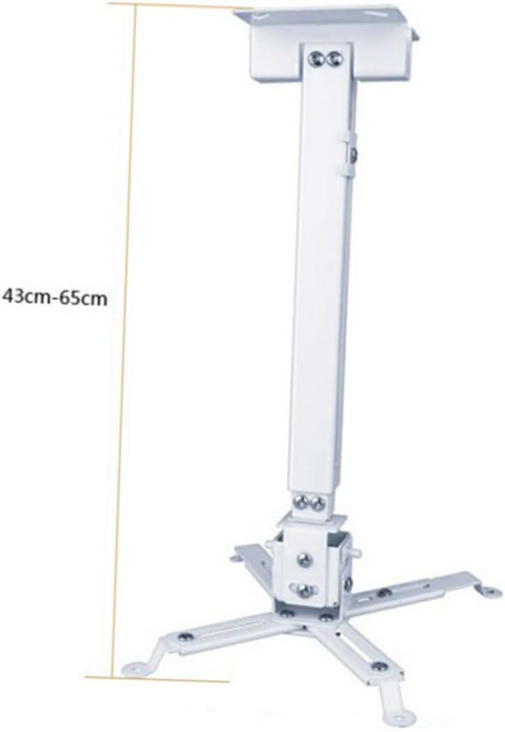 Hemobllo 4365 Iron Projector Ceiling Mount Universal Design 15kg Load Led Bracket Wall Mounting Ceiling Bracket