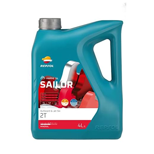 REPSOL aceite lubricante para moto de agua SAILOR OUTBOARD & JET SKI 2T 4L
