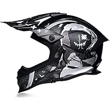 Full Face Downhill Dirt Bike Helmet - DOT Approved Motocross Helmet Four Wheeler Motorcycle Off-Road Helmet Youth ATV for Men Women Adults BMX MTB Street Racing Helmet